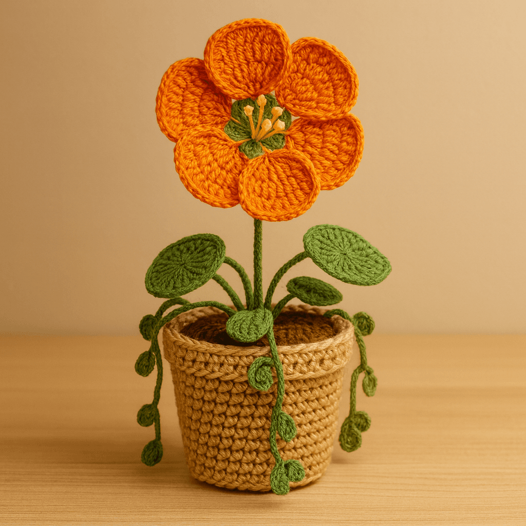 Amigurumi plant