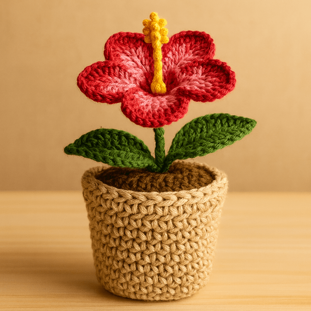 Amigurumi plant